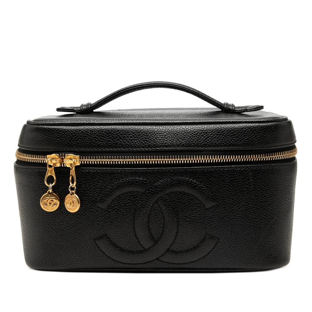 Pre-Loved Chanel CC Caviar Vanity Bag